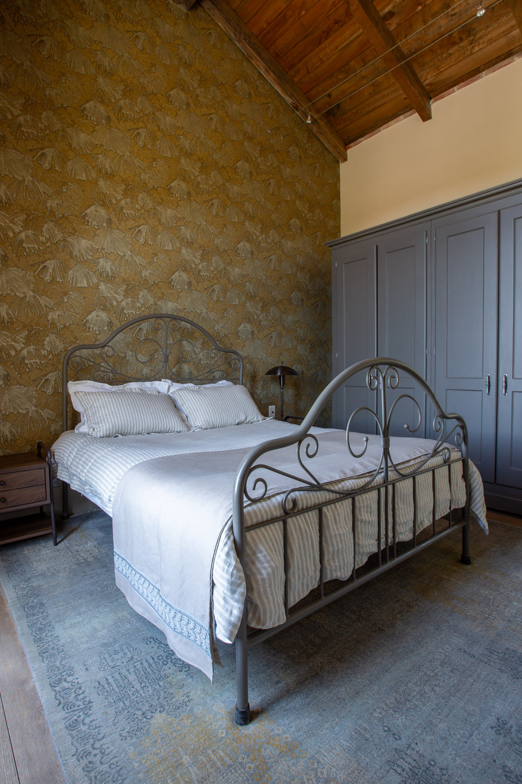 Linen Duvet Cover - Stripes both sides