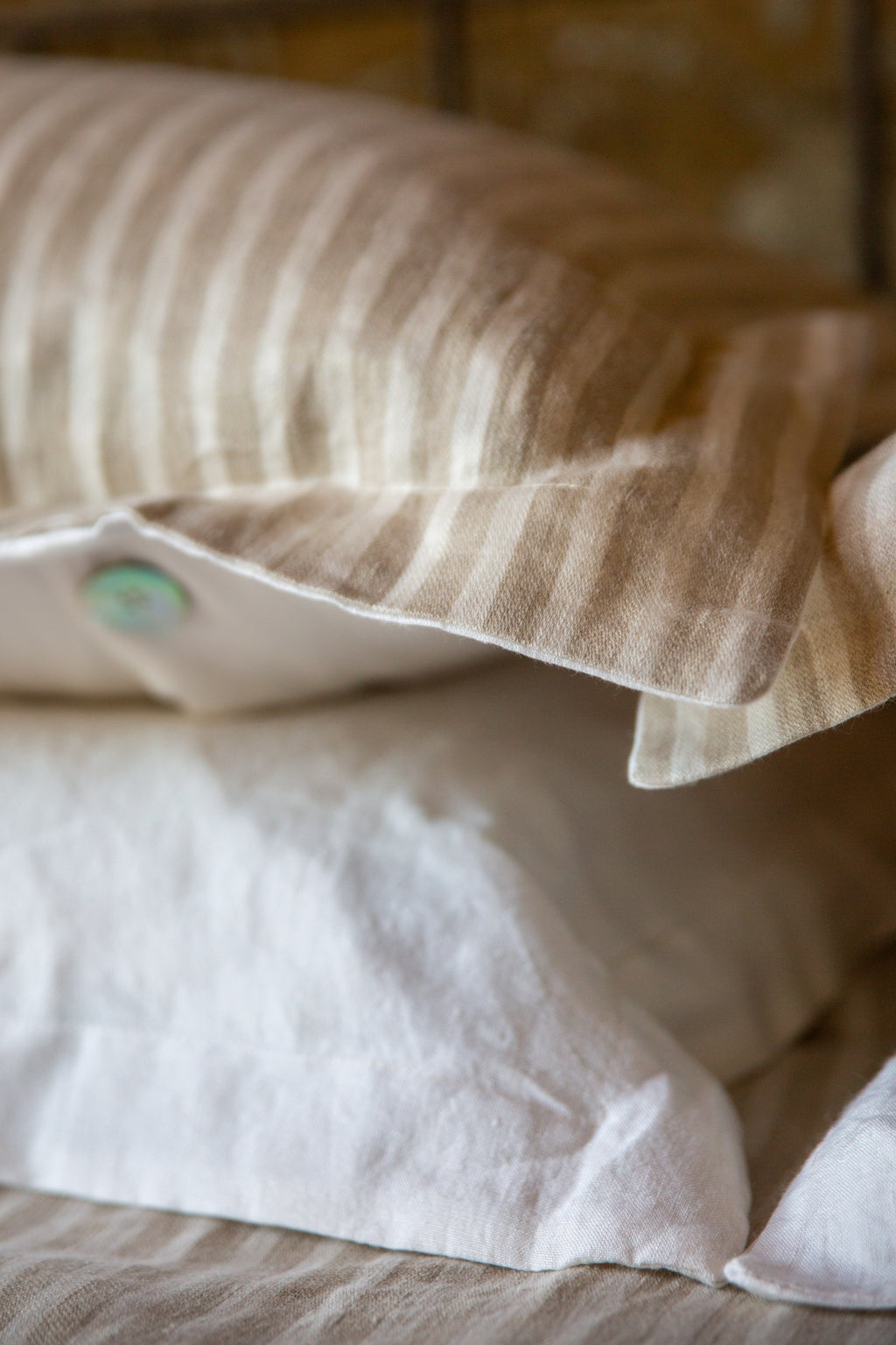 Linen Pillow Covers Set of 2