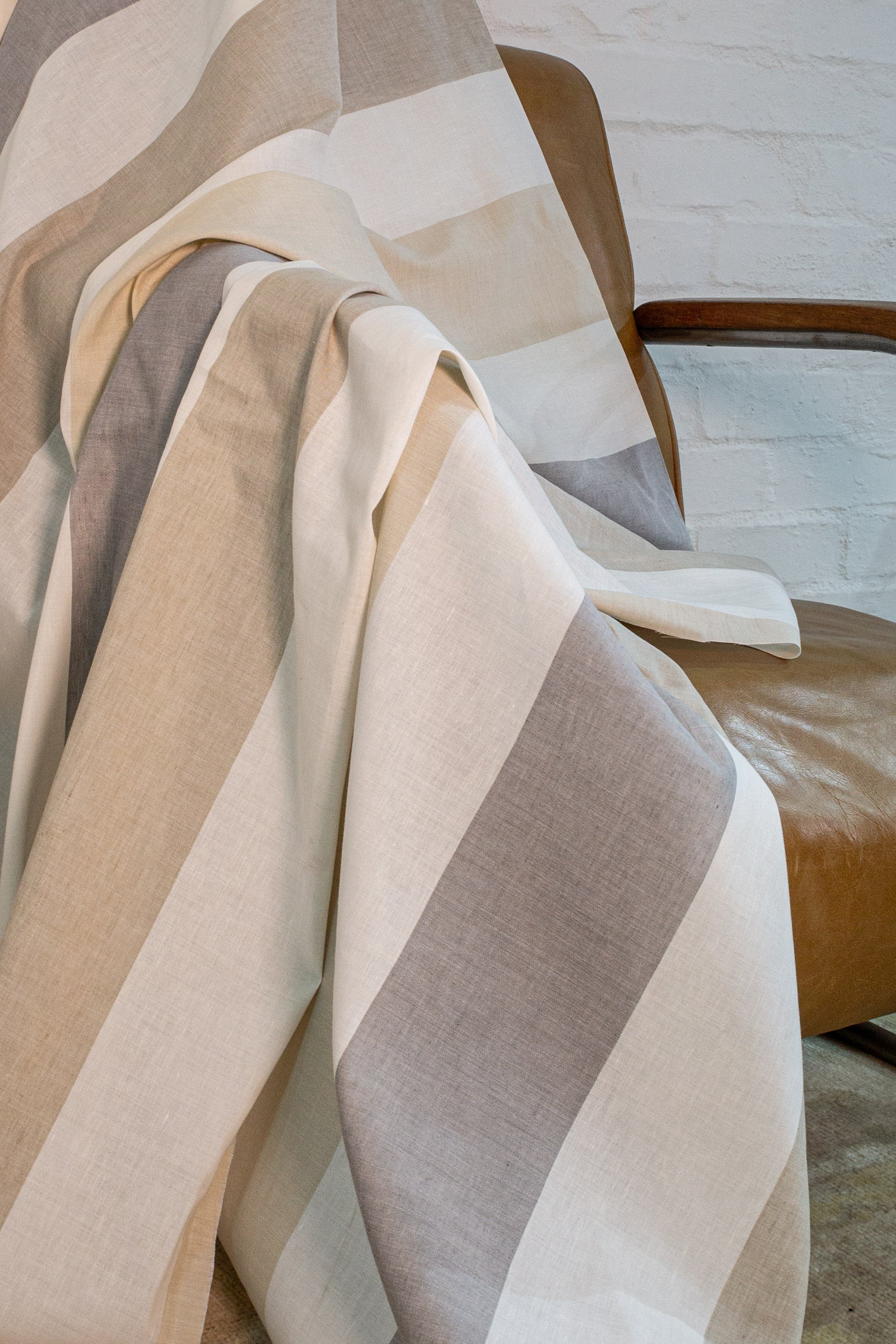 Linen Desert Stripe
